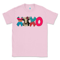 Bubblegum Pink xoxo holstein cow Classic Tee - AdoDesignShop