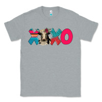 Heather Grey xoxo holstein cow Classic Tee - AdoDesignShop