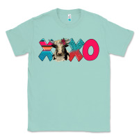 Seafoam xoxo holstein cow Classic Tee - AdoDesignShop
