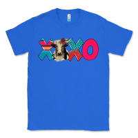 True Royal xoxo holstein cow Classic Tee - AdoDesignShop