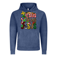 Vintage Denim jesus jesus jesus Vintage Hoodie - AdoDesignShop