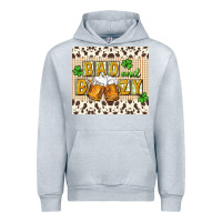 Heather Grey Bad and boozy Urban Hoodie - CowGirlArtShop