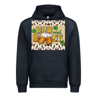 Navy Bad and boozy Urban Hoodie - CowGirlArtShop
