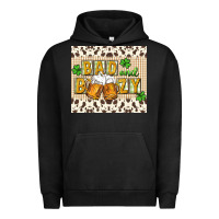 Pigment Black Bad and boozy Urban Hoodie - CowGirlArtShop