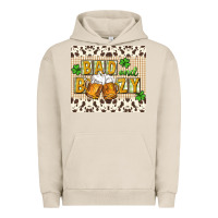 Pigment French Oak Bad and boozy Urban Hoodie - CowGirlArtShop