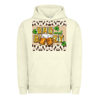 Pigment Pistachio Bad and boozy Urban Hoodie - CowGirlArtShop