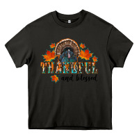 Asphalt thankful and blessed Heavy Core Tee - RanaPortraitStore