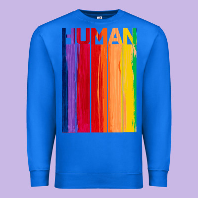 Human Premium Sweatshirt Designed By Bettercallsaul
