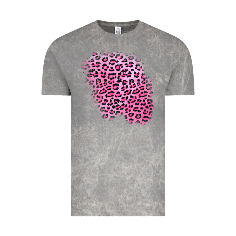 Pink Leopard Patch Vintage Tee by AdoDesignShop | Teevron