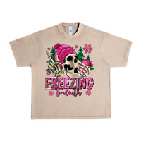 French Oak freezing to death winter skull Urban Heavy Tee - Jasminsmagicworld