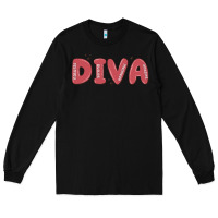 Black diva Long Sleeve Tee - MaliasSmallBusiness