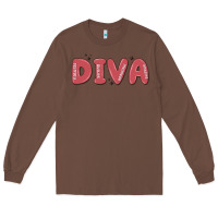 Chestnut diva Long Sleeve Tee - MaliasSmallBusiness