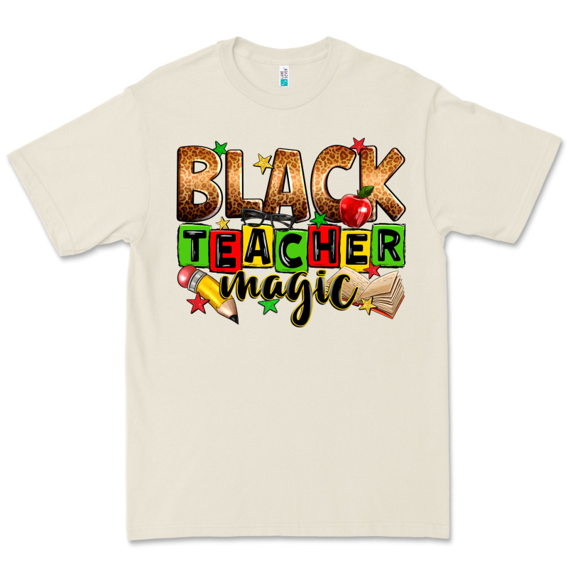 Black Teacher Magic Juneteenth Premium Tee by Zillion Design Studio | Teevron