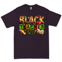 Plum Black Teacher magic juneteenth Premium Tee - Zillion Design Studio