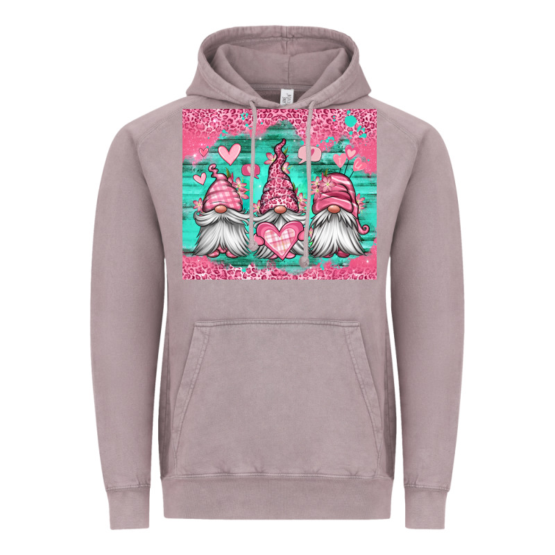 Valentines Day Gnomes Vintage Hoodie by Jasminsmagicworld | Teevron