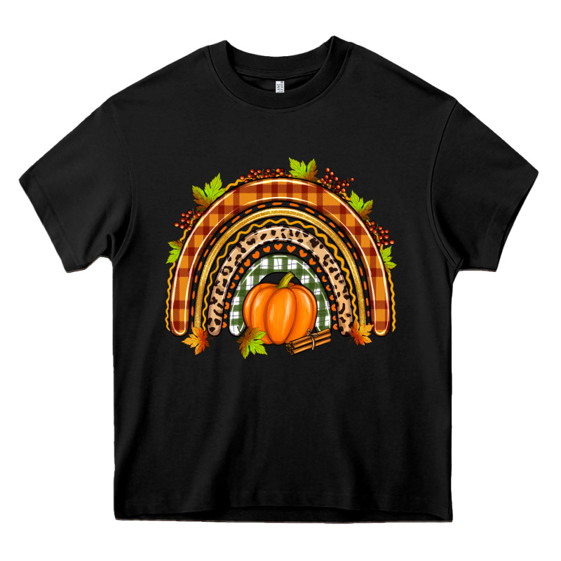Fall Rainbow Heavy Core Tee by Zillion Design Studio | Teevron