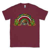 Burgundy mexican flag cactus and sunflowers rainbow Classic Tee - Jasminsmagicworld