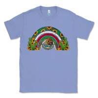 Colony Blue mexican flag cactus and sunflowers rainbow Classic Tee - Jasminsmagicworld