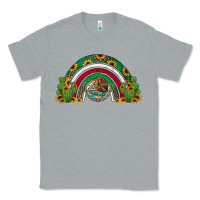 Heather Grey mexican flag cactus and sunflowers rainbow Classic Tee - Jasminsmagicworld