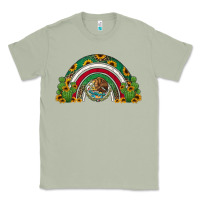 Matcha mexican flag cactus and sunflowers rainbow Classic Tee - Jasminsmagicworld