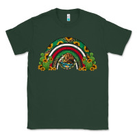Sports Green mexican flag cactus and sunflowers rainbow Classic Tee - Jasminsmagicworld