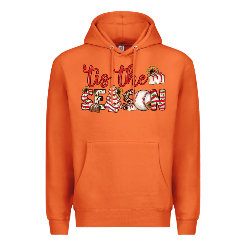Tis The Season Baseball Little Debbie Tree Cakes Premium Hoodie by JahusDesignShop | Teevron