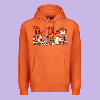 Tis The Season Baseball Little Debbie Tree Cakes Premium Hoodie Designed By Jahusdesignshop