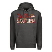Charcoal Heather tis the season baseball little debbie tree cakes Premium Hoodie - JahusDesignShop
