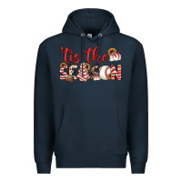 Navy tis the season baseball little debbie tree cakes Premium Hoodie - JahusDesignShop