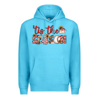 Ocean Blue tis the season baseball little debbie tree cakes Premium Hoodie - JahusDesignShop