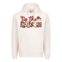 Pale Pink tis the season baseball little debbie tree cakes Premium Hoodie - JahusDesignShop