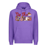 Purple tis the season baseball little debbie tree cakes Premium Hoodie - JahusDesignShop