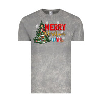 Cloud Rock merry christmas tree Vintage Tee - AdoDesignShop