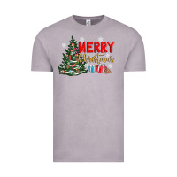 Vintage Zinc merry christmas tree Vintage Tee - AdoDesignShop