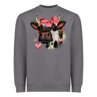 Storm valentines day cow Heavyweight Sweatshirt - Jasminsmagicworld