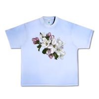 Grape Ice apple blossom Urban Heavy Tee - LillyAllenDesigns