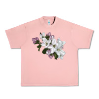 Salmon apple blossom Urban Heavy Tee - LillyAllenDesigns