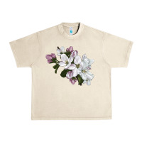 Sandshell apple blossom Urban Heavy Tee - LillyAllenDesigns