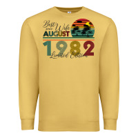 Antique Gold Best Wife Since August 1982 Limited Edition Premium Sweatshirt - Bettercallsaul