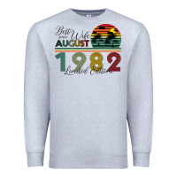 Heather Grey Best Wife Since August 1982 Limited Edition Premium Sweatshirt - Bettercallsaul