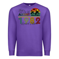 Purple Best Wife Since August 1982 Limited Edition Premium Sweatshirt - Bettercallsaul