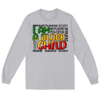 Moon Dust i am a black child Long Sleeve Tee - MaliasSmallBusiness