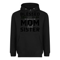 Black Blessed Mom And Sister Heavyweight Hoodie - Bettercallsaul