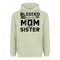 Matcha Blessed Mom And Sister Heavyweight Hoodie - Bettercallsaul