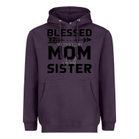 Plum Blessed Mom And Sister Heavyweight Hoodie - Bettercallsaul