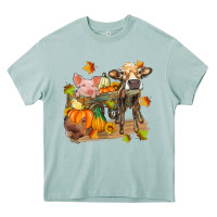 Arona fall farm animals Heavy Core Tee - Zillion Design Studio