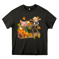 Fall Farm Animals Heavy Core Tee | Teevron