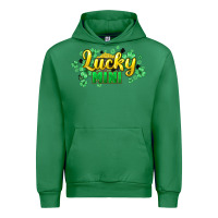 Emerald lucky mini st patricks Urban Hoodie - HowdyJamesFarm