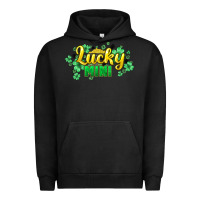 Pigment Black lucky mini st patricks Urban Hoodie - HowdyJamesFarm