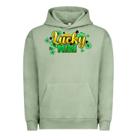 Pigment Oil Green lucky mini st patricks Urban Hoodie - HowdyJamesFarm
